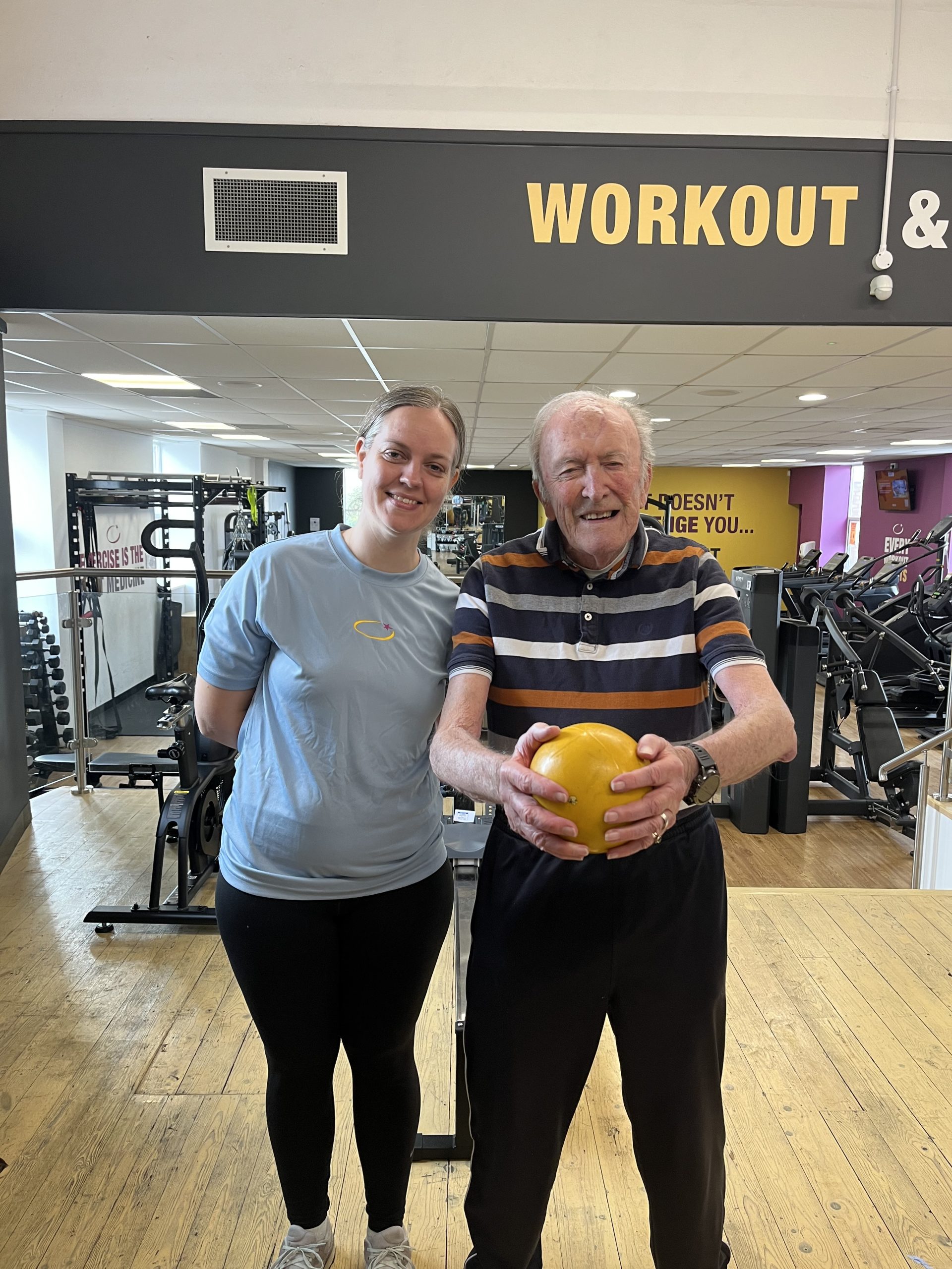 gym buddy volunteer